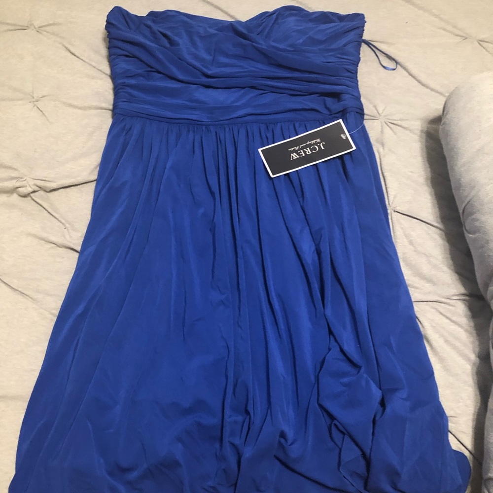 NWT JCREW DRESS ROYAL BLUE SIZE 14